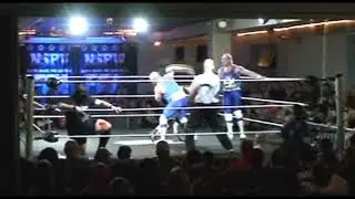 4e combat (V1) : Les justicier Dave et Tom Leblond VS les destructeurs. show de lutte du 2 mars FCL