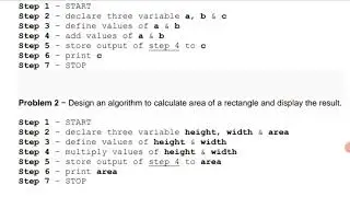 What is algorithm in bangla with examples