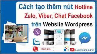 C&aacute;ch tạo th&ecirc;m n&uacute;t điện thoại zalo chat facebook v&agrave;o website wordpress