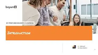 B1 Print & Delivery: Lesson 01 - Introduction