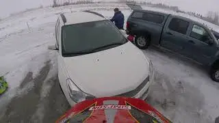 Snow Bike - Radix kit on a WR426