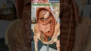 Illustration of Constipation Animation | Stomach AI Art | 06