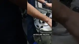 Surgery instruments sterilization (autoclave machine ) #medical #instumental #hospital #sms #viral