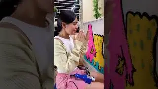 Rug gone wrong😭 #funactivities #bangalore #india #tufting #art #bengaluru #funny  #1221 #comedy