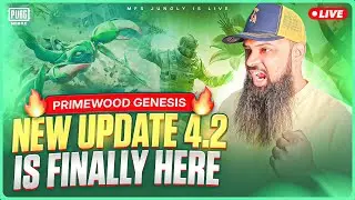 LIVE 🔥 Lets Explore Primewood Genesis 4.2 Update is Here 🌳 PUBG Mobile by MFS Jungly