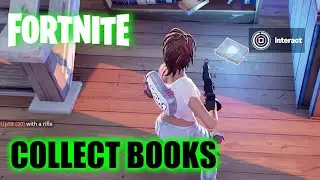 Fortnite - Collect Books From Holly Hedges And Sweaty Sands Location