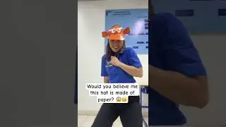 Cute Nemo Fish inspired hat. Our cheer dance costume #dance #diy #diyhat #nemo #shorts #filipina