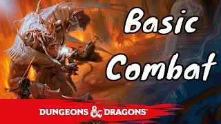 Basic Combat Mechanics - Core Dungeons & Dragons 5E Rules #4 🔴#4k LIVE