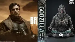 New Godzilla Minus One & Batman Jla statues reveals Prime 1 Studio & Infinity Statue 