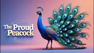 The Proud Peacock  | A Magical Rhyming Story for Kids | Fun & Educational Song | Nursery Sing-Along