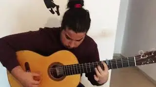 Perla Hijo con guitarra flamenca VALMORISCO de la edici&oacute;n limitada