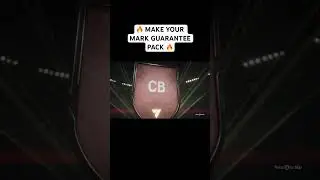 MAKE YOUR MARK GUARANTEE SBC 🔥