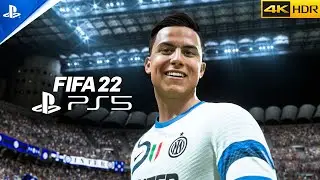 FIFA 22 | PSG vs Inter Milan ft. Nkunku, Dybala | PS5 Gameplay 4K