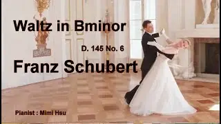 ABRSM 2025-2026 Grade 5 B3 / Franz Schubert:Waltz in B minor, D. 145 No. 6 / Edited by Richard Jones