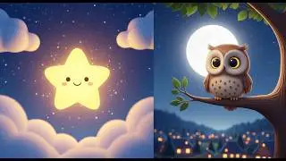 Twinkle Little Star 🌙 Sleep Lullaby for Babies | Calm Night Music & Sweet Dreams ⭐