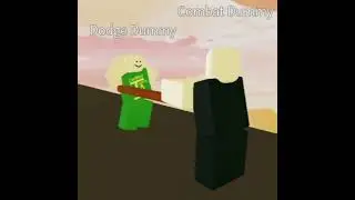 roblox item asylum dodge dummy vs combat dummy in dodging bat