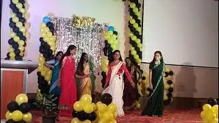 Freshers Dance 🥳❤️‍🩹💃 With my friends ( @revathirevathi-cn1wrBalamani 