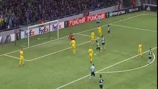 Gelson Martins Goal -  FC Astana vs Sporting 1-2 - 15/02/2018