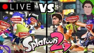 Subs VS Jammer! ROUND 2!! Splatoon 2 LIVESTREAM!