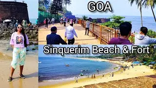 Sinquerim Beach | Lower Aguada Fort | Goa | Sinquerim Fort | Must Visit Place In Goa |Goa Vlog|Viral