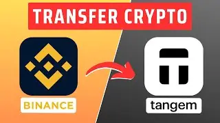 Как перевести/отправить криптовалюту с Binance на кошелек Tangem &mdash; РУКОВОДСТВО 2025
