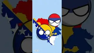 Rest of Europe vs Balkans 🇪🇺 #countryballs #europe