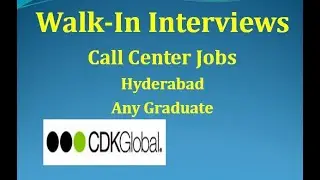 CDK Global Recruitment 2022 | Call Center Jobs | Interview | Job Vacancy 2022 | MNC ||ThatsUpload||