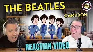 BRIT POPS REACT to The Beatles Cartoon | Ticket to Ride