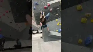 toe hook catch!! #bouldering #rockclimbing #toehook #catch