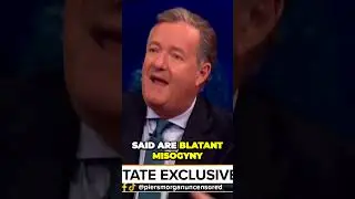 Confronting Misogyny Addressing  #andrewtate #piersmorgan