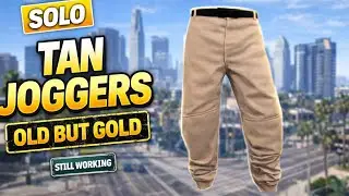 How to Get TAN Joggers SOLO! Easy & Still Working | GTA Online