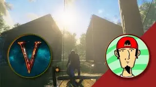 Natal Builds A Giant Dock in Valheim