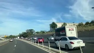 Авария авто город Манассас штат Вирджиния США Accident cars Manassas VA I-66 Virgini