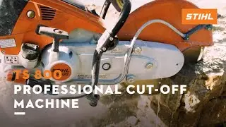 TS 800 STIHL Cutquik&reg; Cut-off Machine Cutting Granite | STIHL