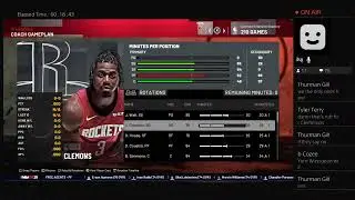 2k21 Realistic Rockets Rebuild With Swaggy