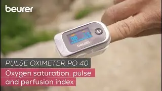 Pulse oximeter with 3-in-1 measurement | Beurer PO 40