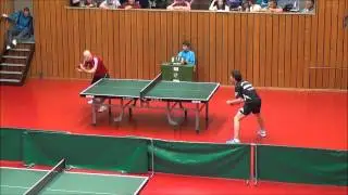 Tischtennis Verbandsoberliga Mülheim-Leiselheim2 Stiller-Oberle