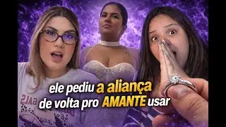ELE VOLTOU! O NOIVO FUGIU COM O PADRINHO DE CASAMENTO TA ARREPENDIDO?