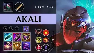 Akali Mid vs Hwei - VN Grandmaster Patch 26.01