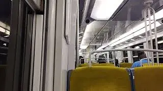 2024年9月8日。午前6時ころのパリRER B線の車内