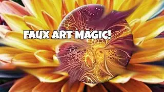 🌻💜🩷REVOLUTIONIZE Your Fluid Art with These FAUX BLOOM Techniques!