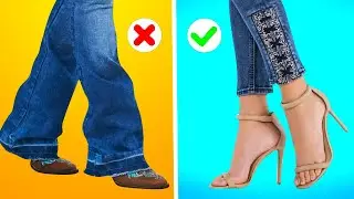 Ideias e Truques Com Calça Jeans | Recycling And Transformation Of Old Pants Calça jeans apertada