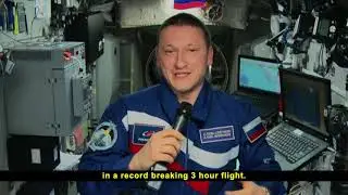 Cosmonaut Sergey Kud-Sverchkov on the ISS / Космонавт Сергей Кудь-Сверчков на МКС