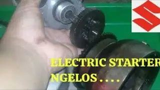 PENYEBAB MOTOR SUZUKI SMASH 110 DIENGKOL HIDUP MENGGUNAKAN ELEKTRIK STARTER NGELOS TIDAK HIDUP