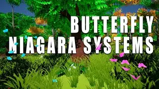 Частицы GPU UE5 Butterfly Niagara Systems, часть 2