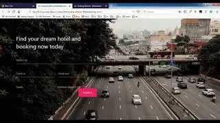 Hotel Booking Search Form Materialize - Datepicker, Autocomplete and Select