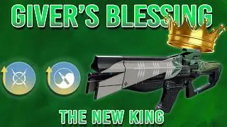 Is Giver's Blessing The NEW Auto Rifle KING? | Destiny 2 PVP God Roll