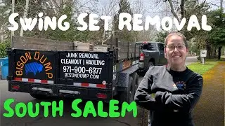 Swing Set Removal South Salem OR | Bison Dump Hauling & Junk Removal