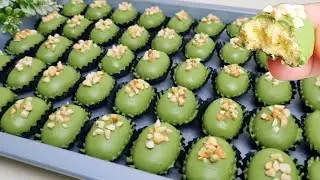 Kue Kering Lebaran 2025 Enak & Mudah Tanpa Mixer | Matcha Cookies