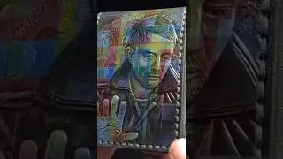#radiohead #thomyorke #leatherwallet #leathercraft #wallet